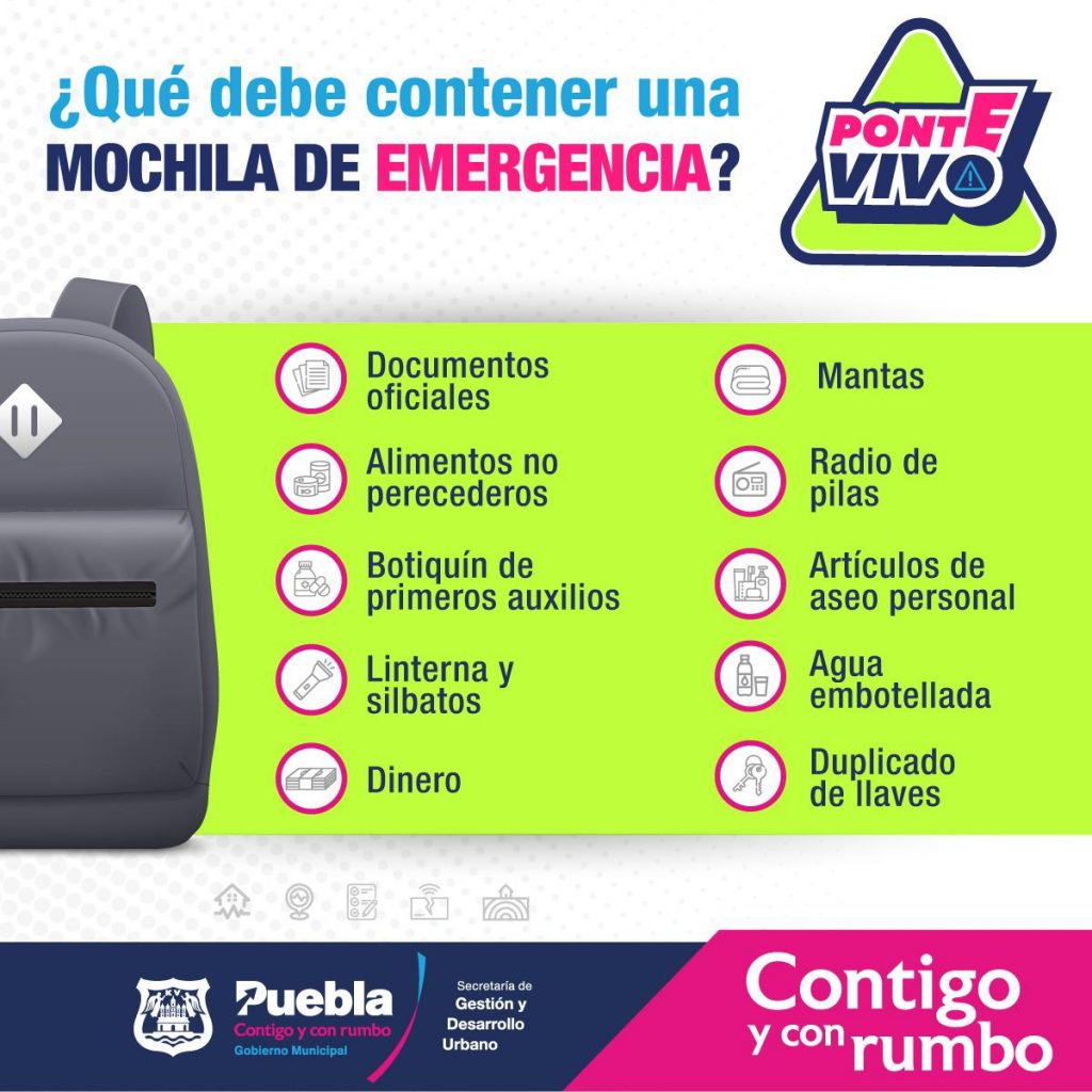 Te enseñamos a armar una “mochila de emergencia”