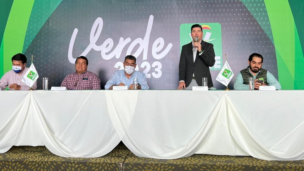 Reitera el PVEM su respaldo a Sergio Salomón como gobernador de Puebla