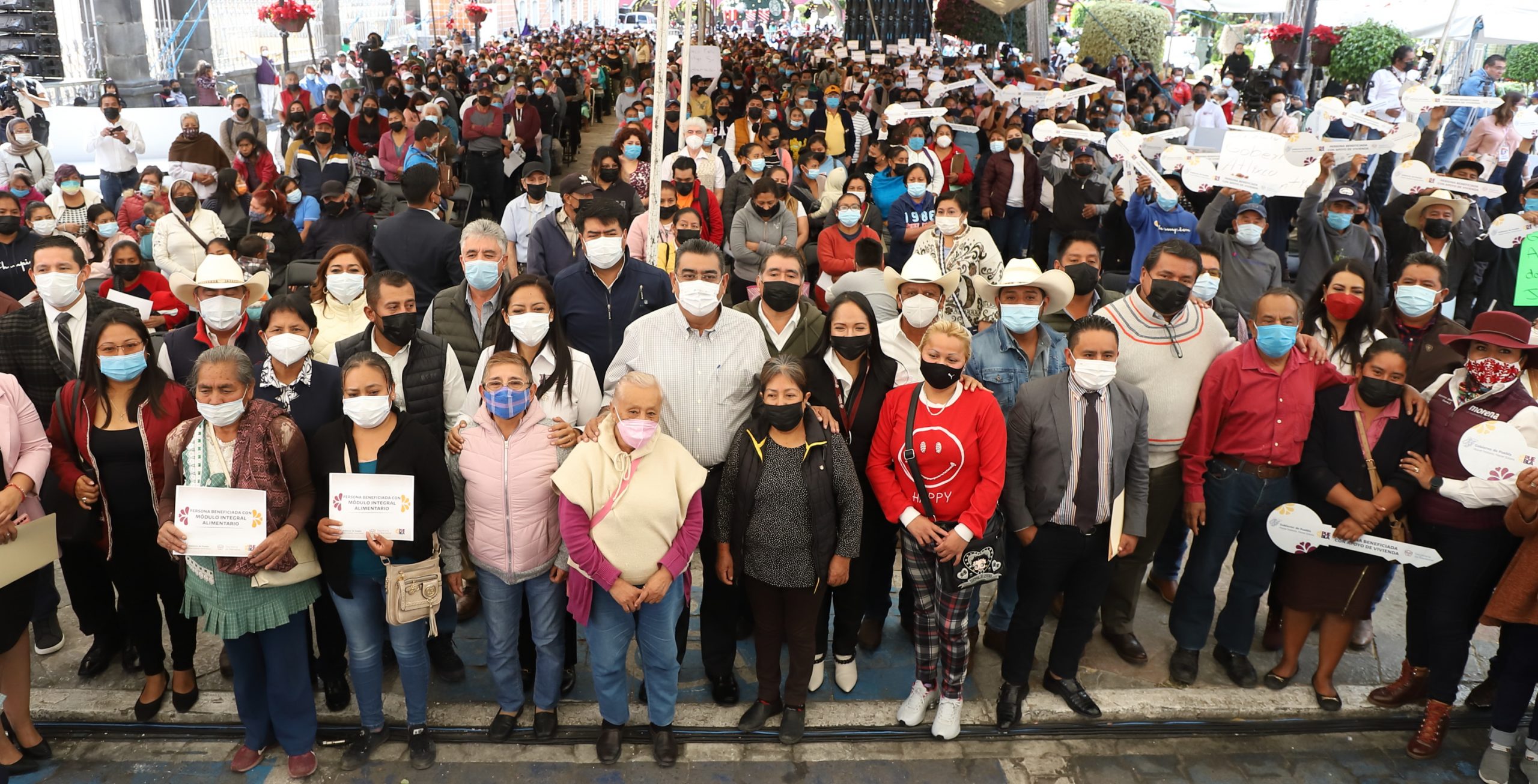 Con justicia social, gobierno de Puebla trabaja para abatir las desigualdades, destacó Céspedes Peregrina