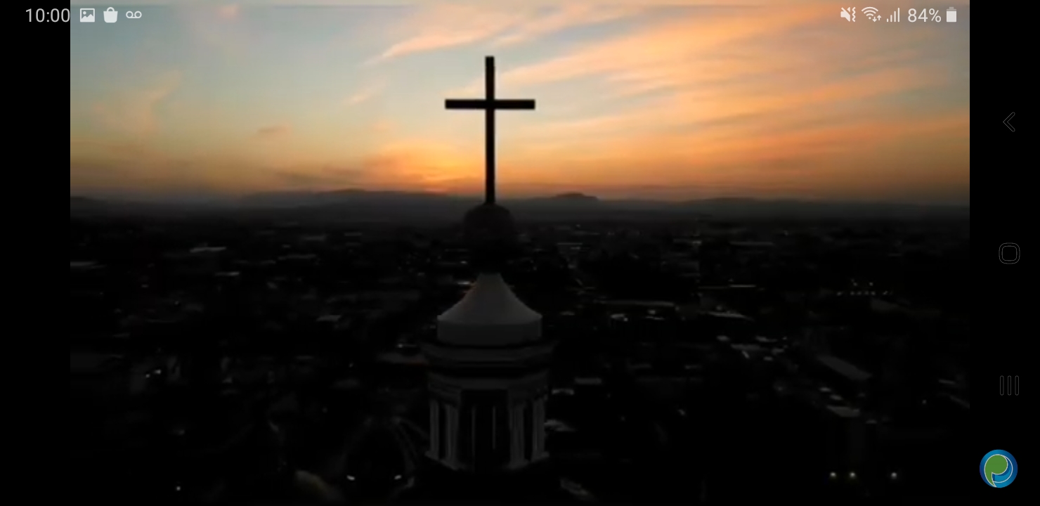 Video desde Puebla: Bello amanecer en el cielo de la catedral angelopolitana