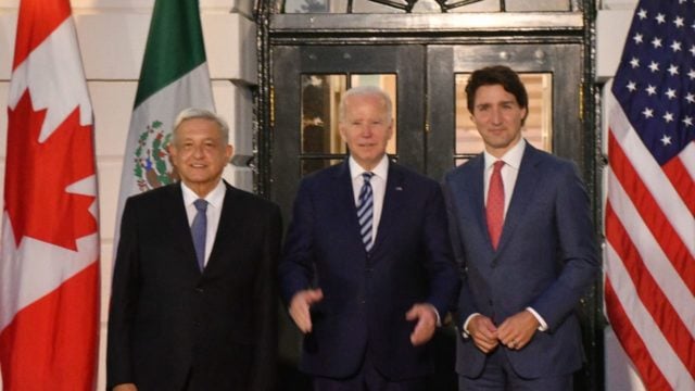 Definen agenda de cumbre entre AMLO, Biden y Trudeau en México