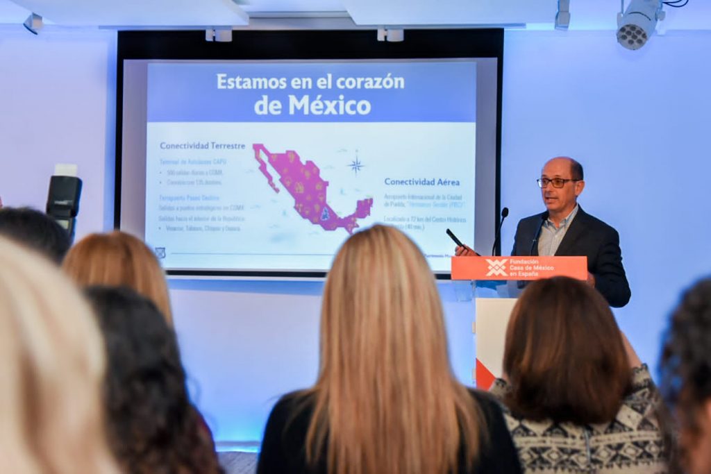 Promoción de Puebla Capital llega a reunión de Ciudades Patrimonio en Madrid
