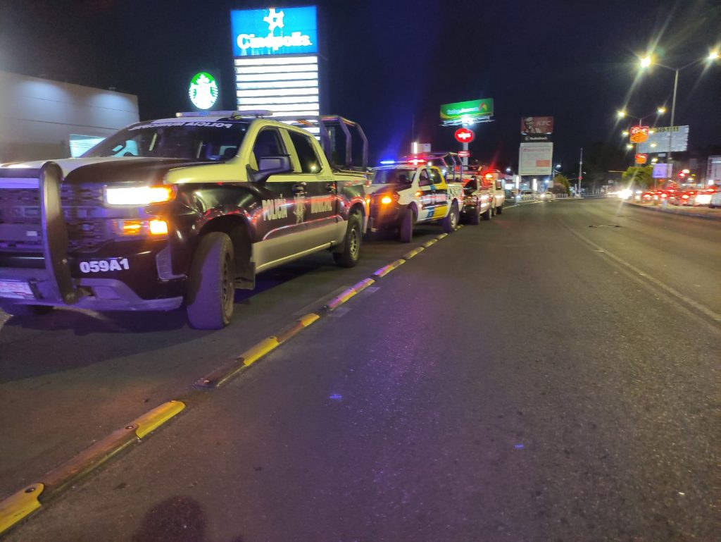 Policia de Cholula fortalece esquemas de seguridad, mediante operativo CRP