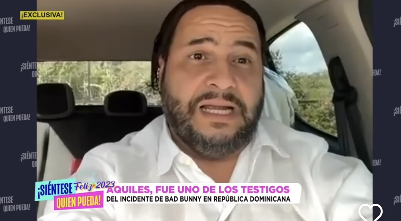 Nuevos detalles salen a la luz pública en ¡Siéntese Quien Pueda!, sobre el incidente que protagonizó Bad Bunny en República Dominicana