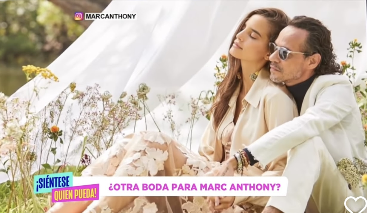 Marc Anthony y Nadia Ferreira se casan en Miami, ¡Siéntese Quien Pueda! da a conocer detalles sobre la boda