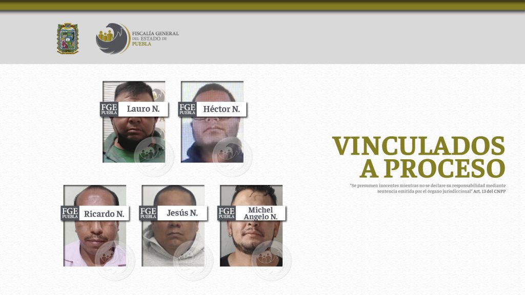 Cinco vinculados a proceso por violencia familiar