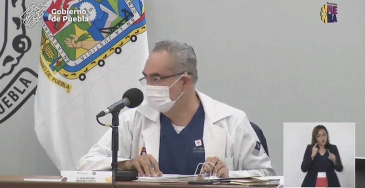 Video y Parte de Guerra Puebla viernes 3 de febrero: El estado sumó 149 enfermos covid confirmados