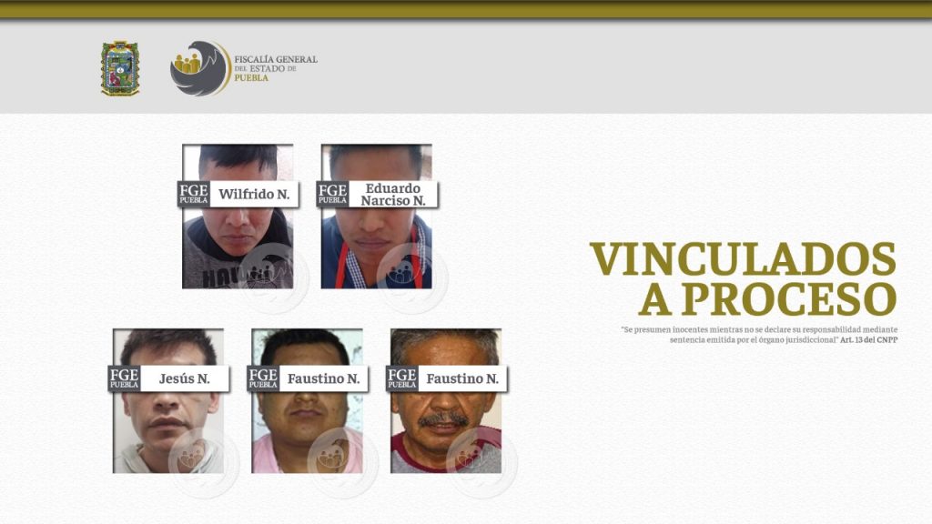 Vinculados a proceso, los detenidos en cateos de Hueytamalco