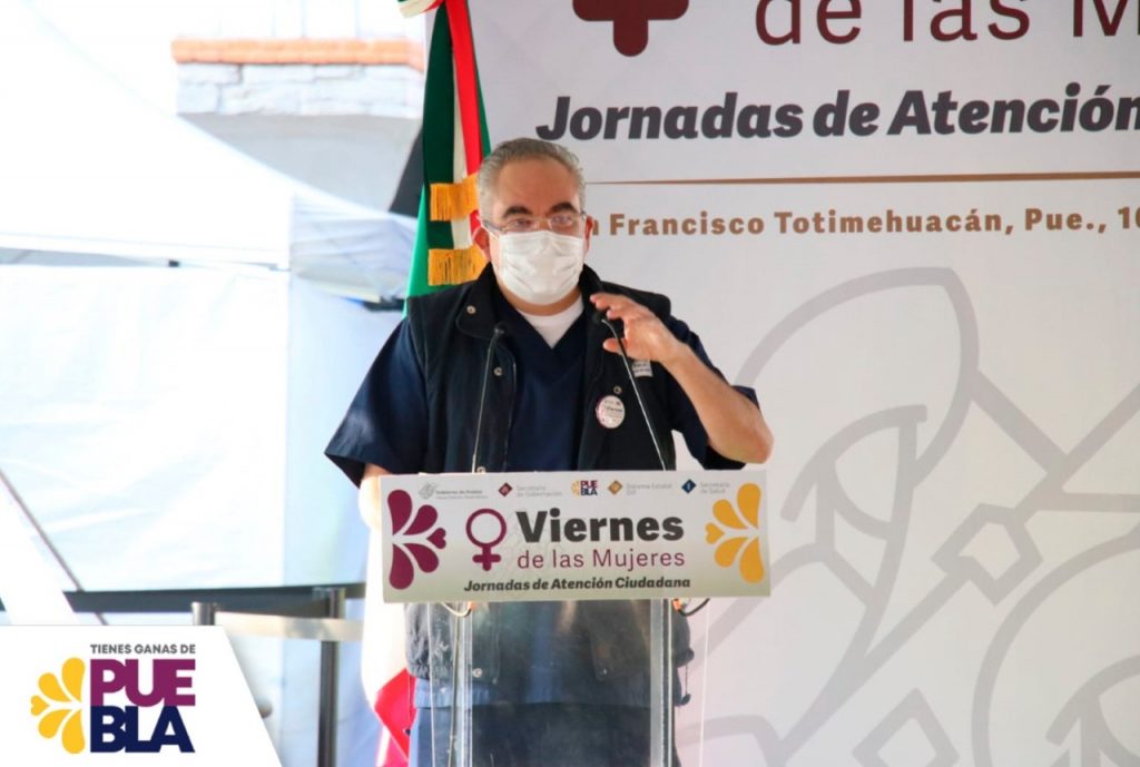 Video desde Puebla: Instalan 22 módulos a atención en el Viernes de Mujeres 