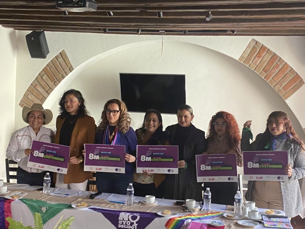 Anuncian megamarcha incluyente para el 8 de marzo