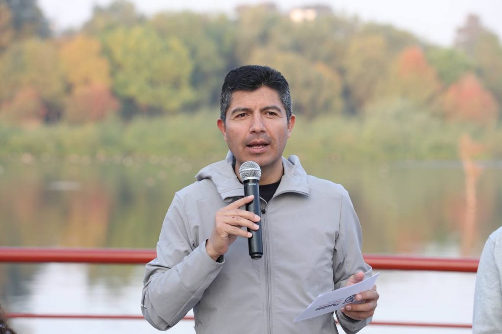 Video desde Puebla: Eduardo Rivera entrega rehabilitación de la Laguna de Chapulco
