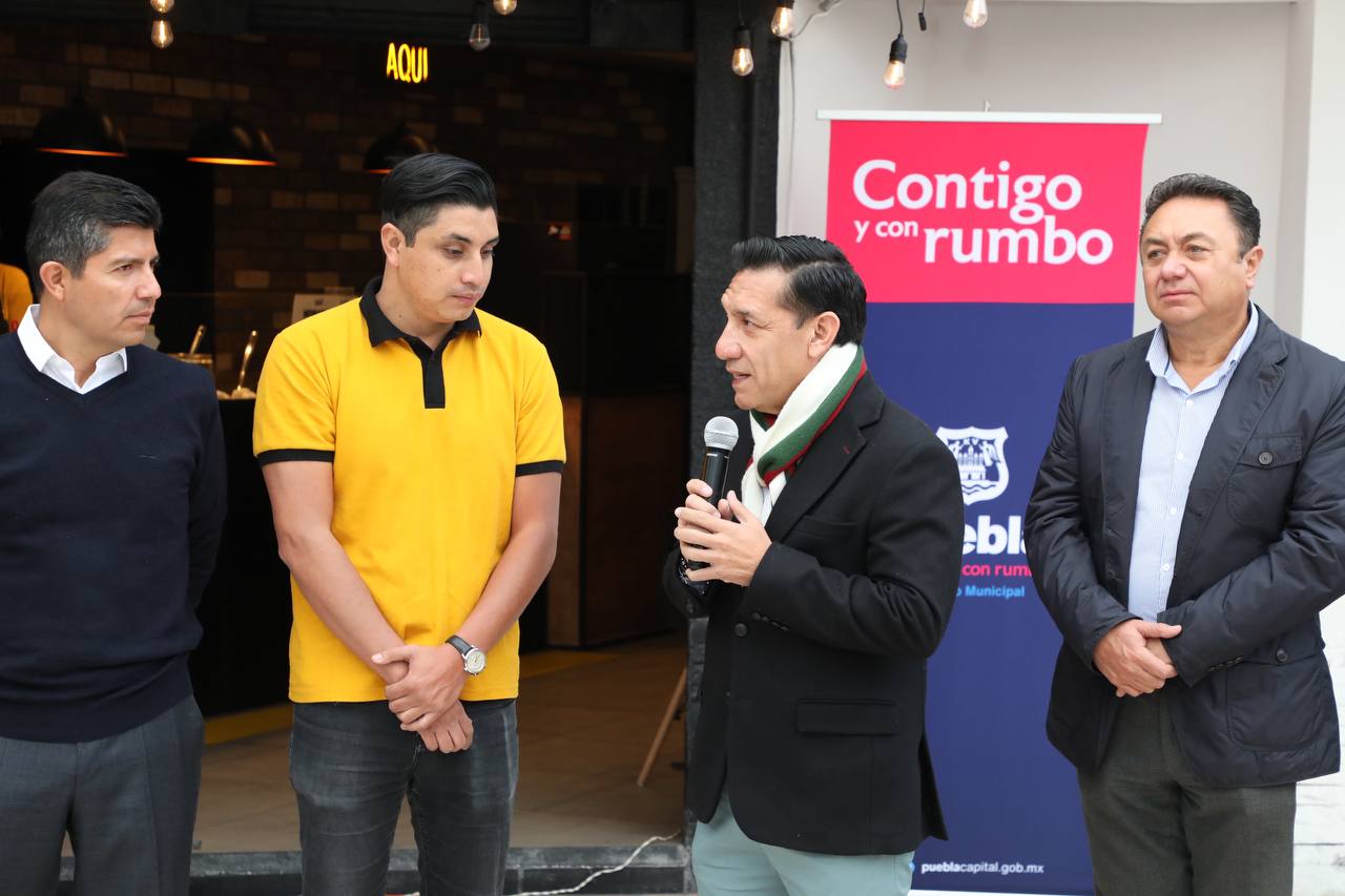 En Puebla capital se darán mayores facilidades para abrir un negocio: Eduardo Rivera