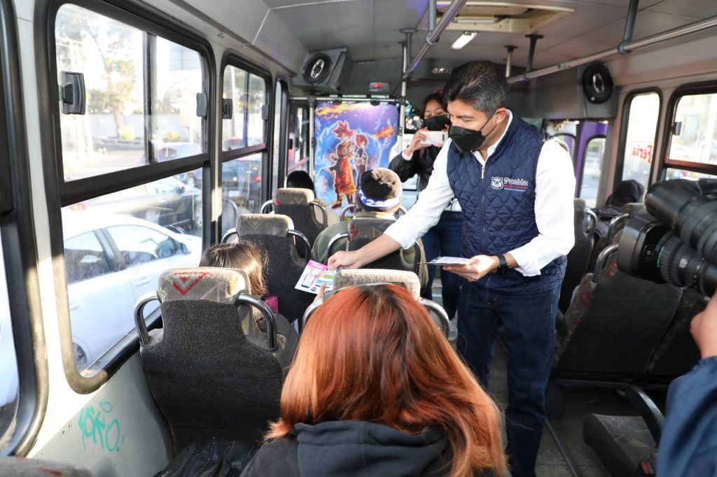 Eduardo Rivera inició programa de seguridad en el transporte público
