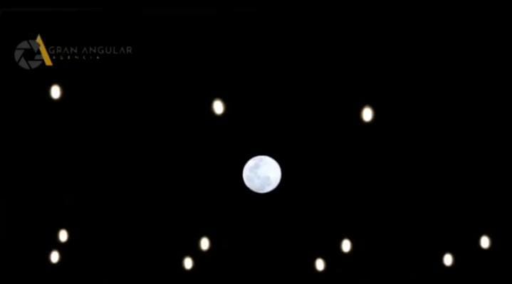 Video desde Puebla: Anoche hubo Luna de Nieve en la Angelópolis