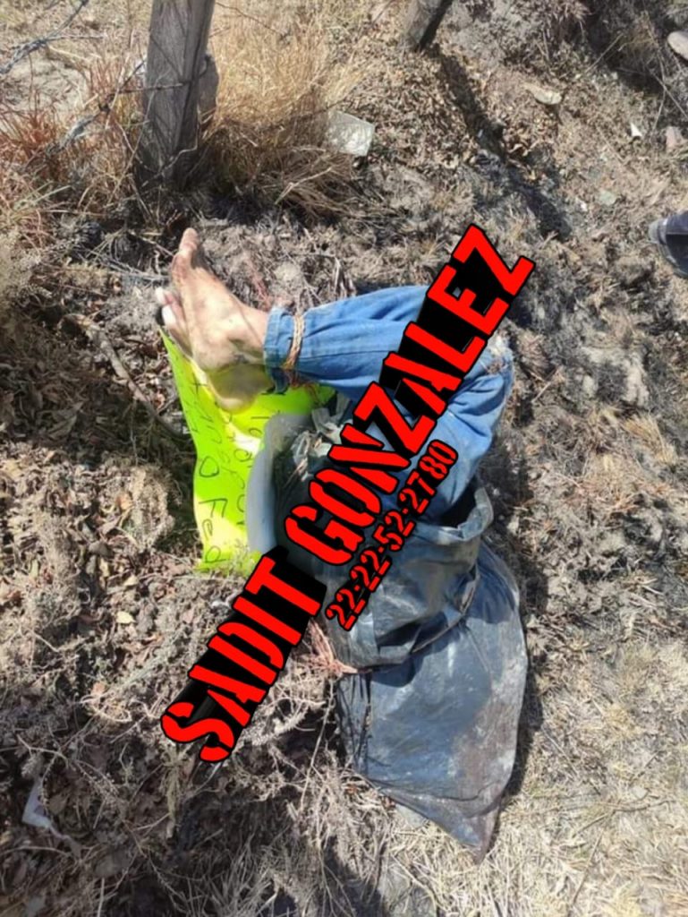 Identifican a embolsado y decapitado en Acajete