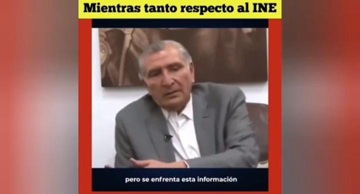 Video desde Puebla: Adán Augusto se sube al ring y defiende la Reforma Electoral