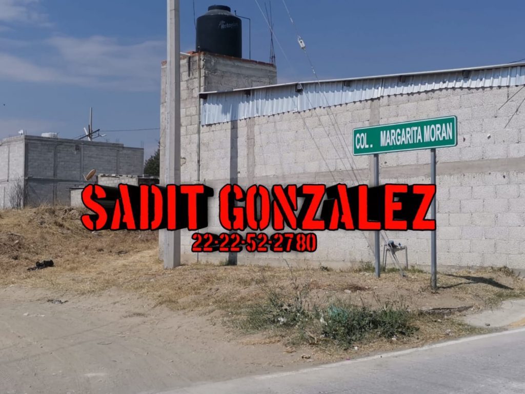 Cadáver de un hombre con impactos de arma de fuego en Texmelucan