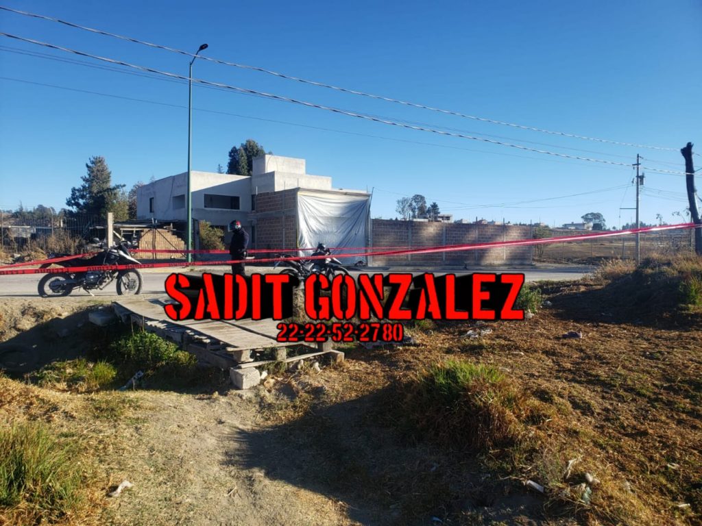 Otro cadáver en San Martín Texmelucan