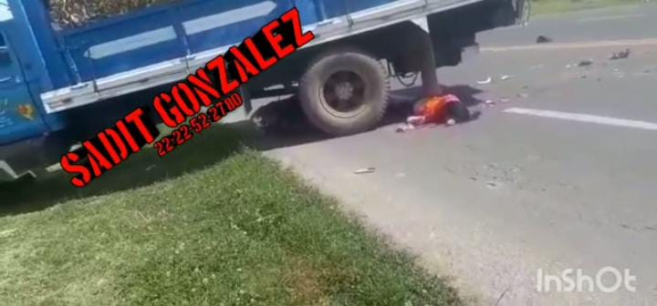 Video desde Puebla: Murió atropellado en la Chignahuapan-Zacatlán
