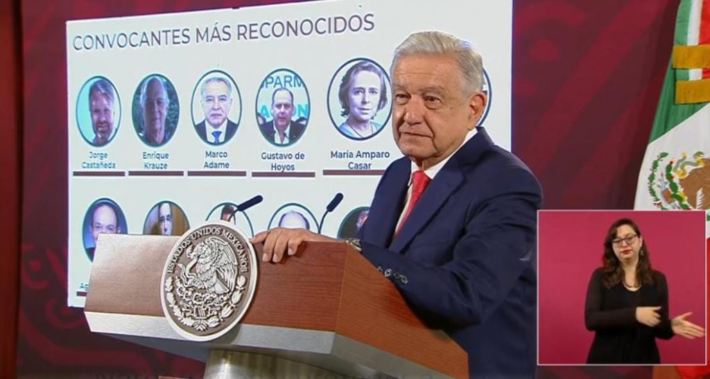 AMLO critica la marcha del domingo: “Conservadores que no quieren la transformación del país”