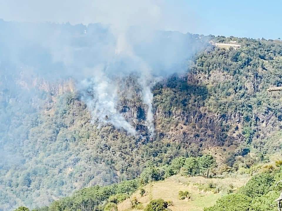 Incendios forestales devastan 30 hectáreas en Zacatlán