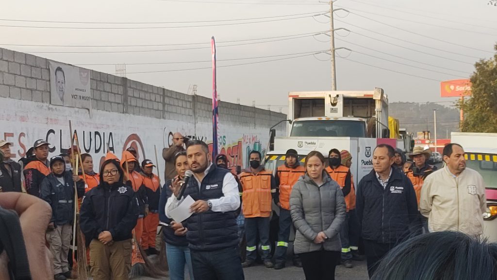 Video desde Puebla: No se permitirá pólvora en carnavales, advirtió Adán Domínguez