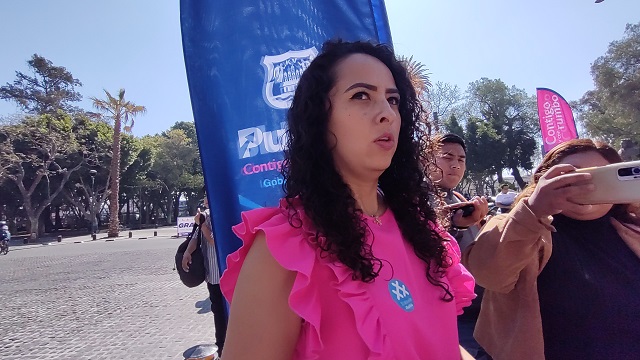 En avenida San Claudio habrá ciclovía para los estudiantes de la BUAP: Fernanda Huerta