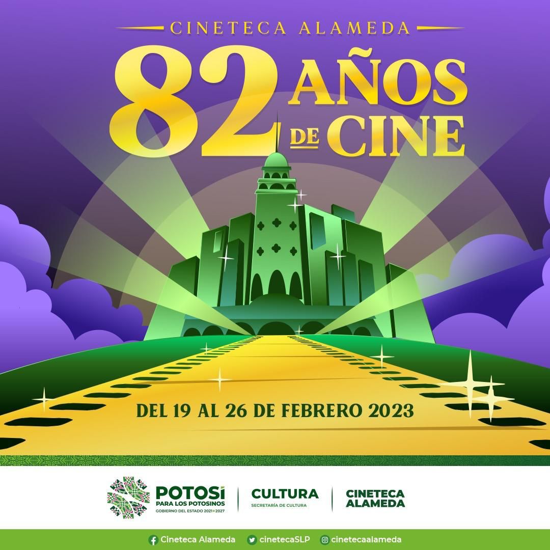 Invita SECULT a celebrar el 82 aniversario de la Cineteca Alameda