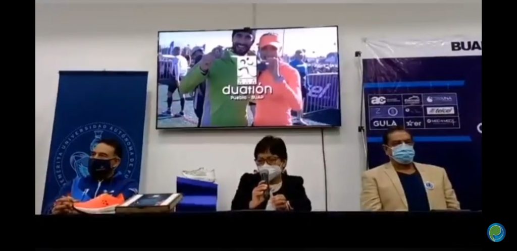 Video desde Puebla: Rectora Lilia Cedillo presenta el Duatlón BUAP 2023