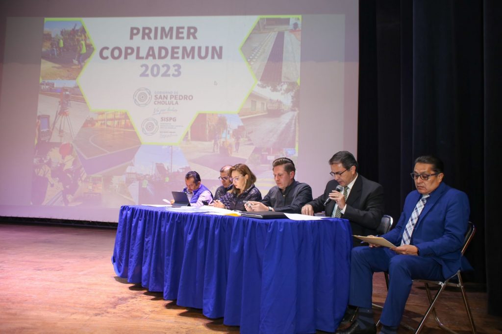 Paola Angon encabeza la primera sesión de COPLADEMUN 2023