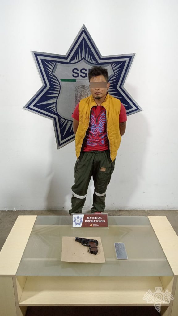 Captura Policía Estatal Turística a presunto asaltante