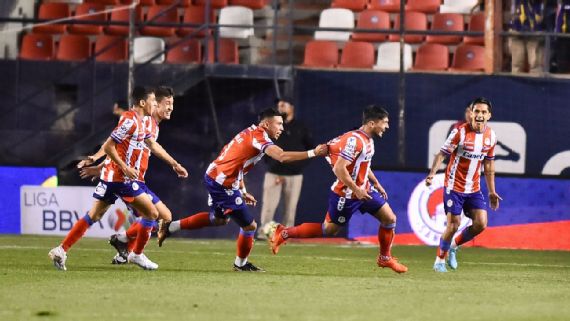 Un golazo marca el camino del triunfo para el Atlético de San Luis