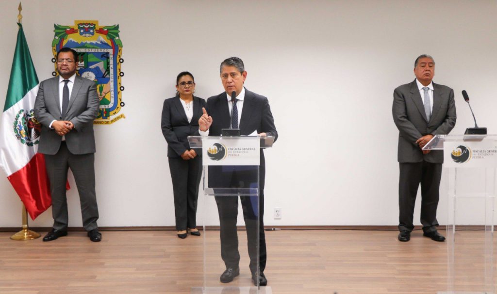 La Fiscalía de Puebla asume la responsabilidad de investigar y perseguir hechos delictivos: GHB