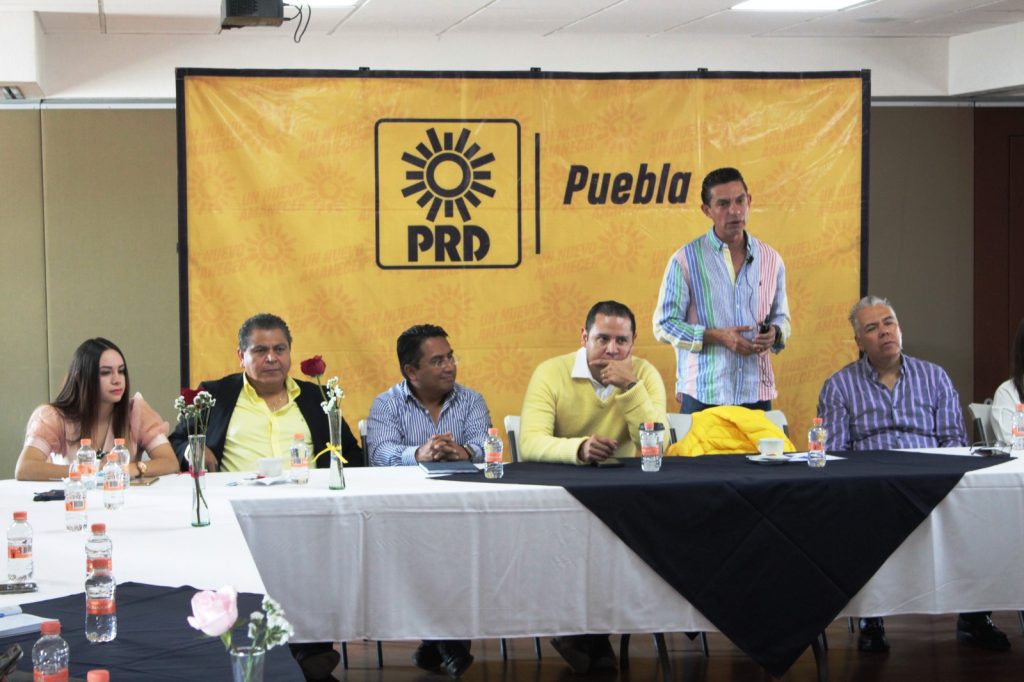 PRD nacional capacita a estructuras de Puebla
