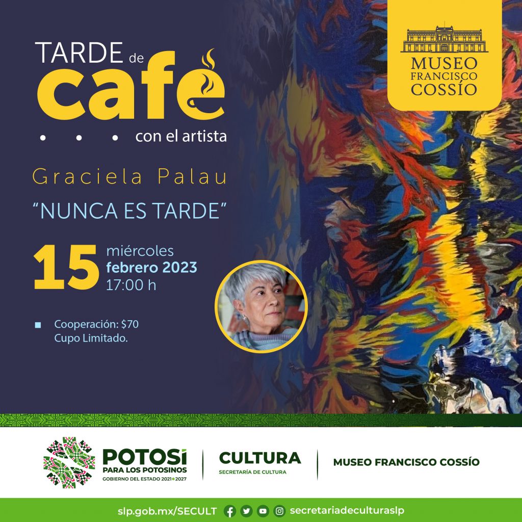 Graciela Palau en tarde de Café en el Cossío