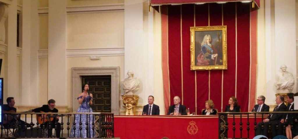 Ángela Aguilar se presenta en Madrid frente a la Reina Sofía