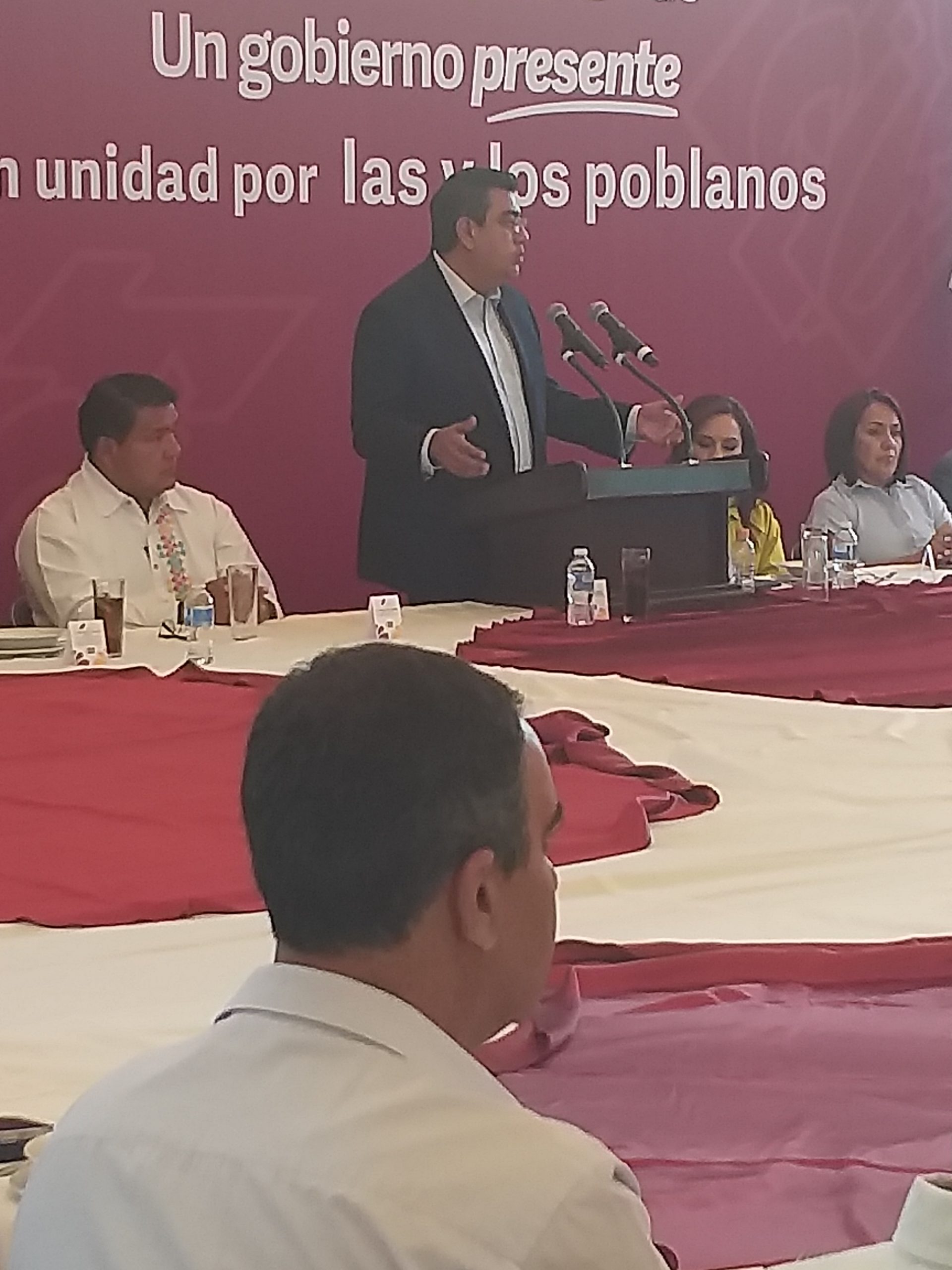 Video: Puebla avanza en unidad, destacó Sergio Salomón Céspedes