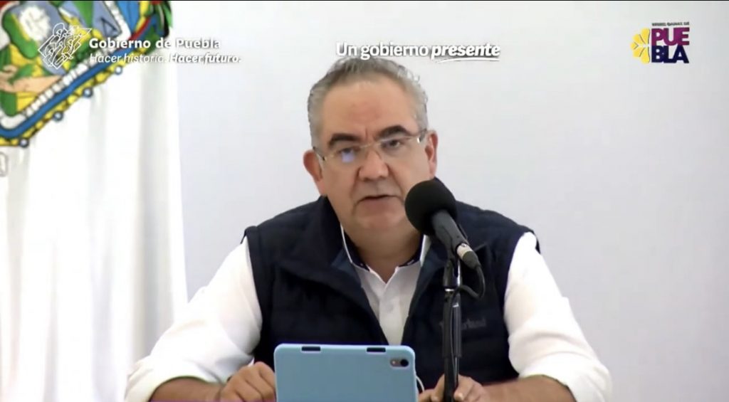 Puebla registró 129 enfermos Covid más, confirmó José Antonio Martínez García