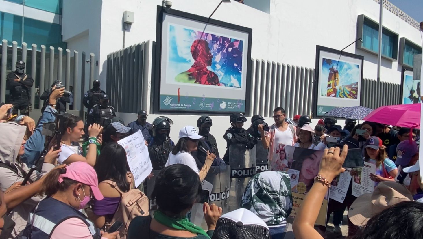 Voz de los Desaparecidos realiza marcha para conmemorar el 8M