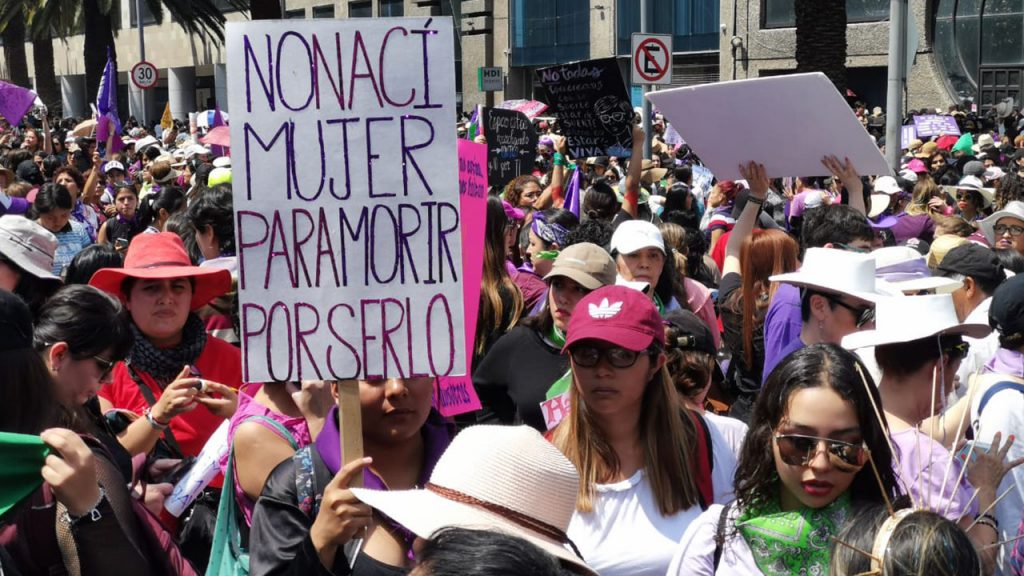 Más de 8 mil mujeres participarán en las marchas del 8M en Puebla