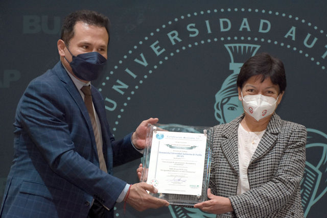 La BUAP recibe Certificado de conformidad nivel plata por el cumplimiento a la Norma Mexicana “En igualdad laboral y no discriminación”