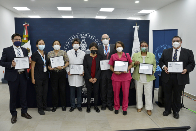 Reconoce Consejo Universitario BUAP compromiso humano del personal encargado de la salud de los universitarios durante la pandemia