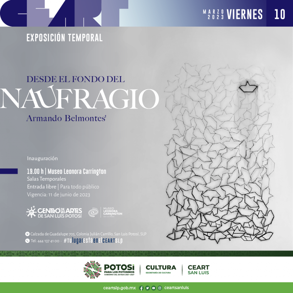 Inauguración de la exposición “Desde el fondo del naufragio” en el Carrington
