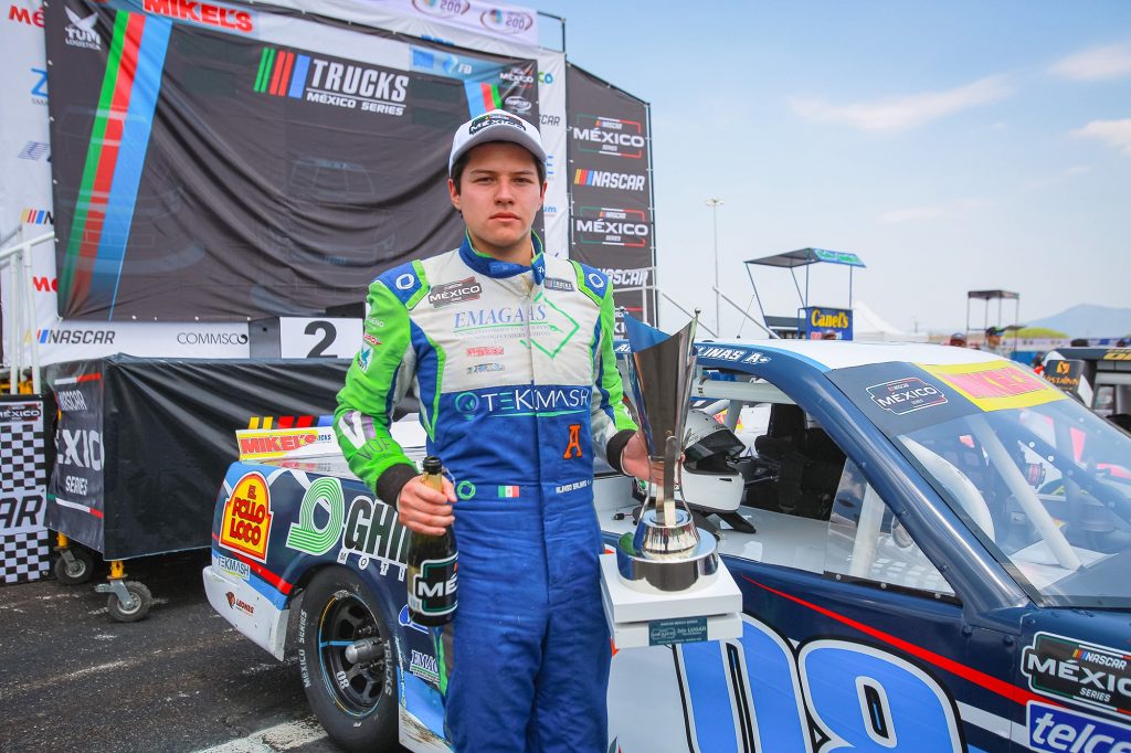 Diego Ortíz, dio en Chiapas el primer golpe y se quedó con el triunfo de Trucks México Series