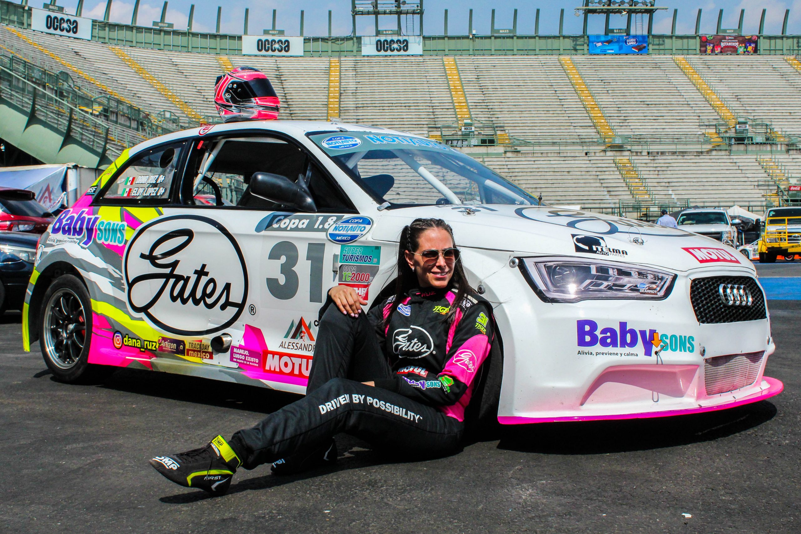 Dana Ruz lista para el reto del Autódromo de Querétaro