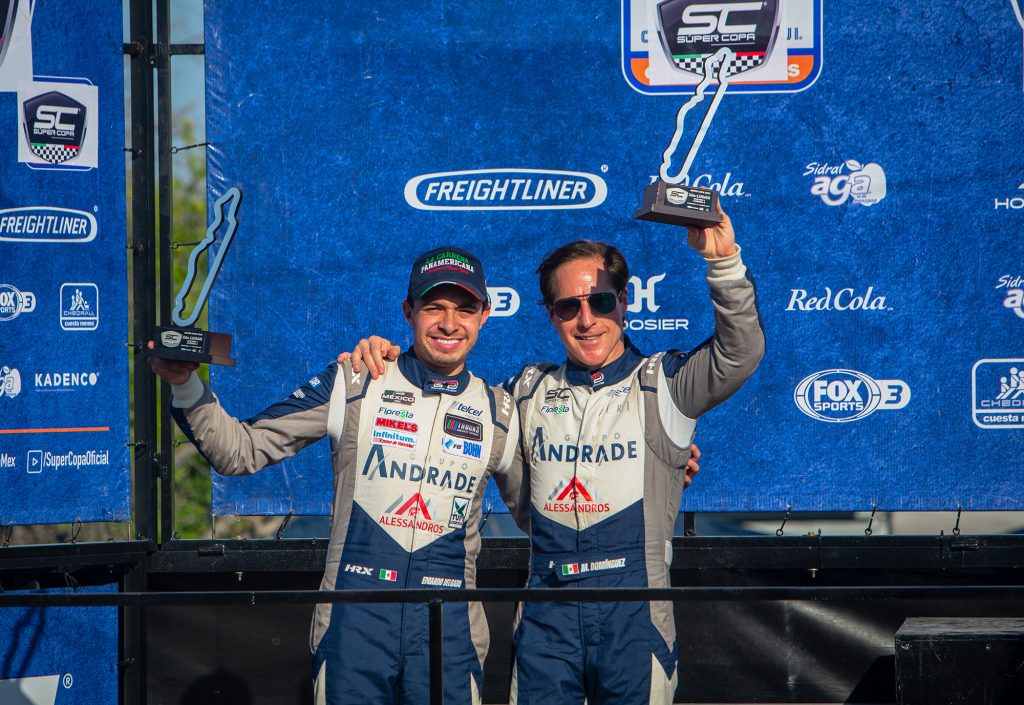 Mario Domínguez y Eduardo Delgado, le dan a Alessandros Racing su primer podio de la temporada 2023 en la GTM
