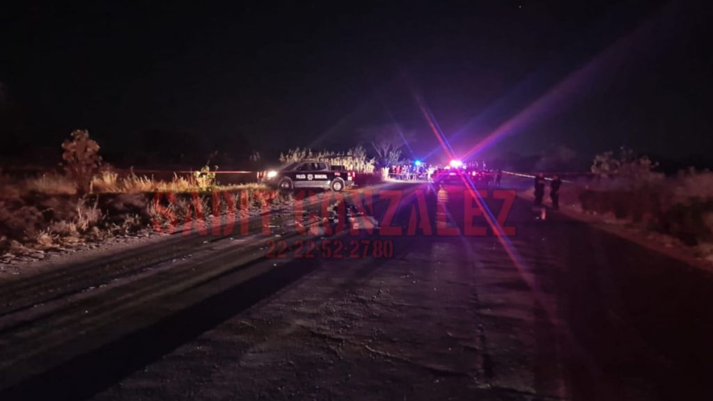 Murió motociclista tras impactarse contra un vehículo desconocido sobre la carretera a San Gabriel Chilac