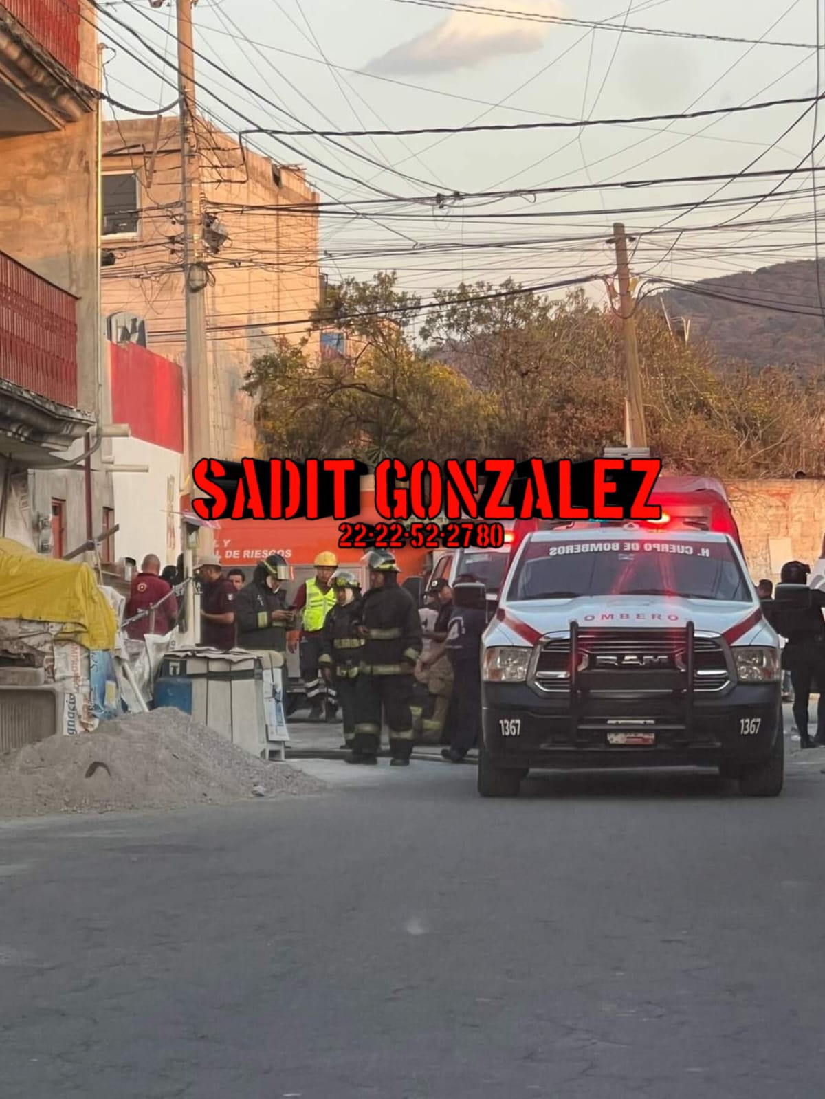 Explota tanque de gas en Amozoc; una persona lesionada