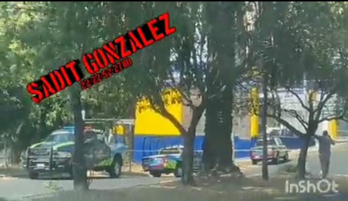 Video desde Puebla: Balacera en colonia La Paz deja 3 heridos