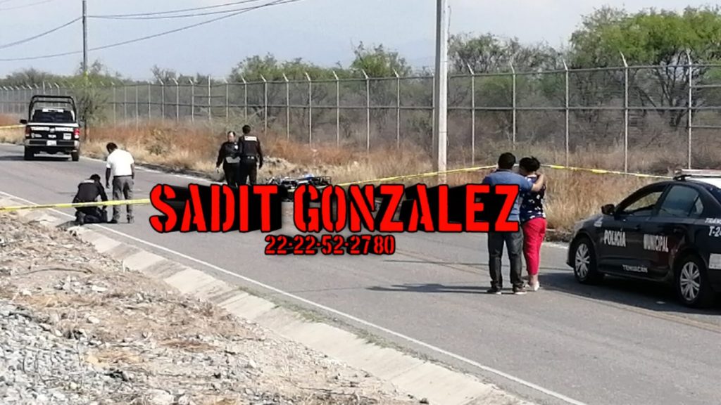 Muere mujer tras accidente de motocicleta en Tehuacán